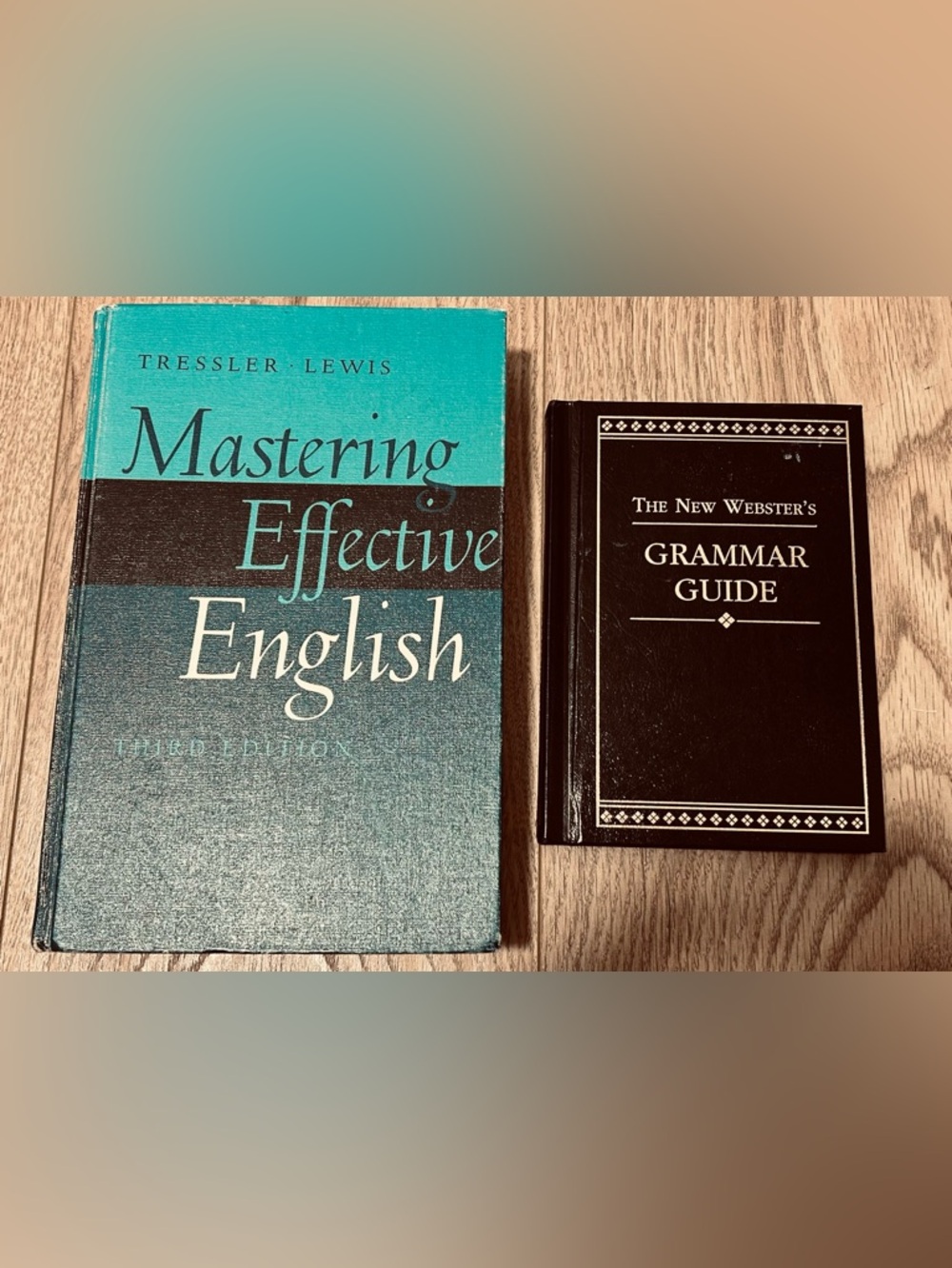 Mastering Effective English and THE NEW WEBSTER'S GRAMMAR GUIDE